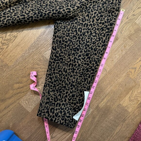 NWT Golden Goose Leopard Print Wool Coat - CURRENT SEASON - Brown, Sz 42 - Picture 9 of 16